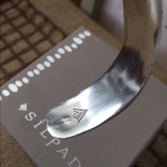 Silpada Sterling Silver Cuff Bracelet - Picture 3 of 4